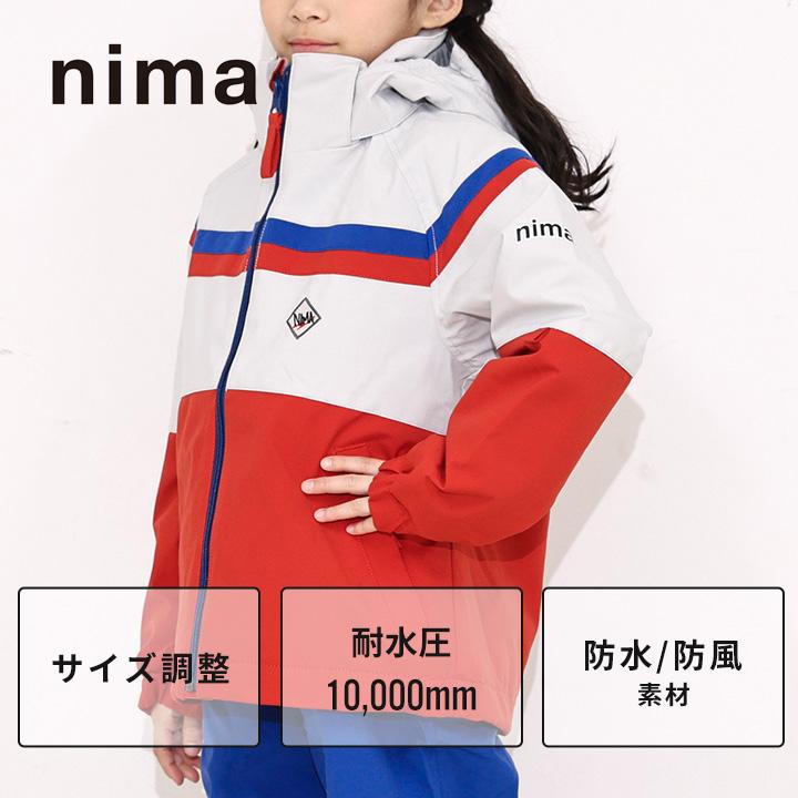 NIMA スキーウェア キッズ 二ーマ 女の子 男の子 セパレート 上下
