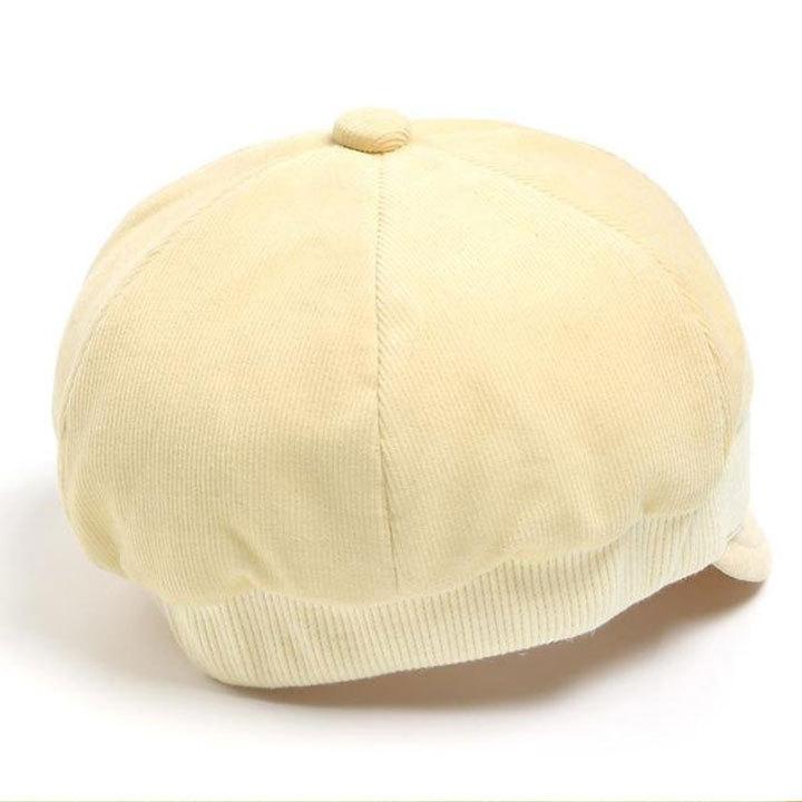 赤ちゃん 帽子 ベビー キャスケット 女の子 新生児 秋 冬 生後半年 3か月 6か月 1歳 無地 シンプル おしゃれ 女子 頭囲 44cm46cm 48cm ハンチング ギフト | Ampersand（子ども服） | 03