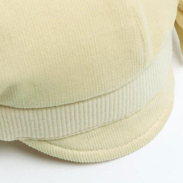 赤ちゃん 帽子 ベビー キャスケット 女の子 新生児 秋 冬 生後半年 3か月 6か月 1歳 無地 シンプル おしゃれ 女子 頭囲 44cm46cm 48cm ハンチング ギフト | Ampersand（子ども服） | 04