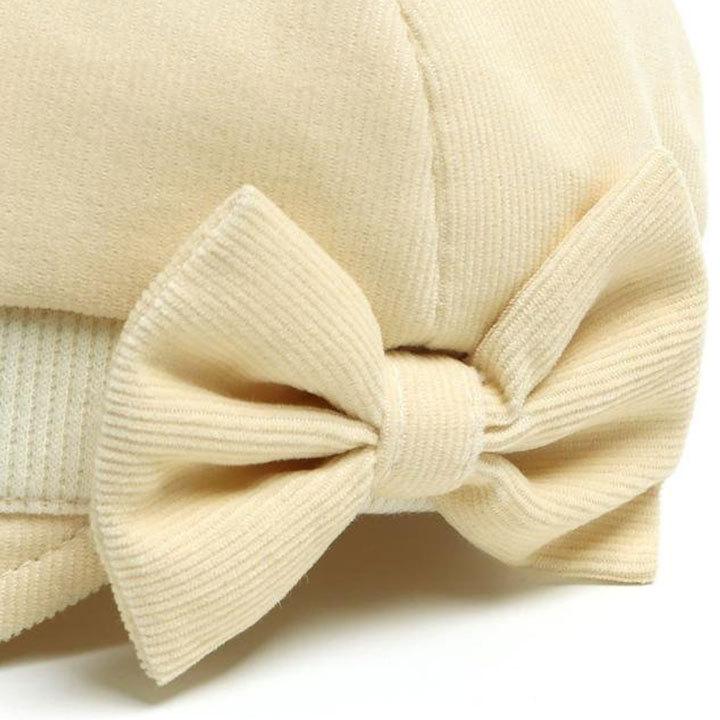 赤ちゃん 帽子 ベビー キャスケット 女の子 新生児 秋 冬 生後半年 3か月 6か月 1歳 無地 シンプル おしゃれ 女子 頭囲 44cm46cm 48cm ハンチング ギフト | Ampersand（子ども服） | 05