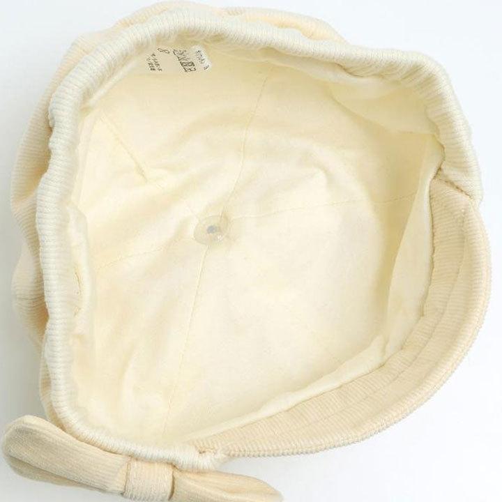 赤ちゃん 帽子 ベビー キャスケット 女の子 新生児 秋 冬 生後半年 3か月 6か月 1歳 無地 シンプル おしゃれ 女子 頭囲 44cm46cm 48cm ハンチング ギフト | Ampersand（子ども服） | 07