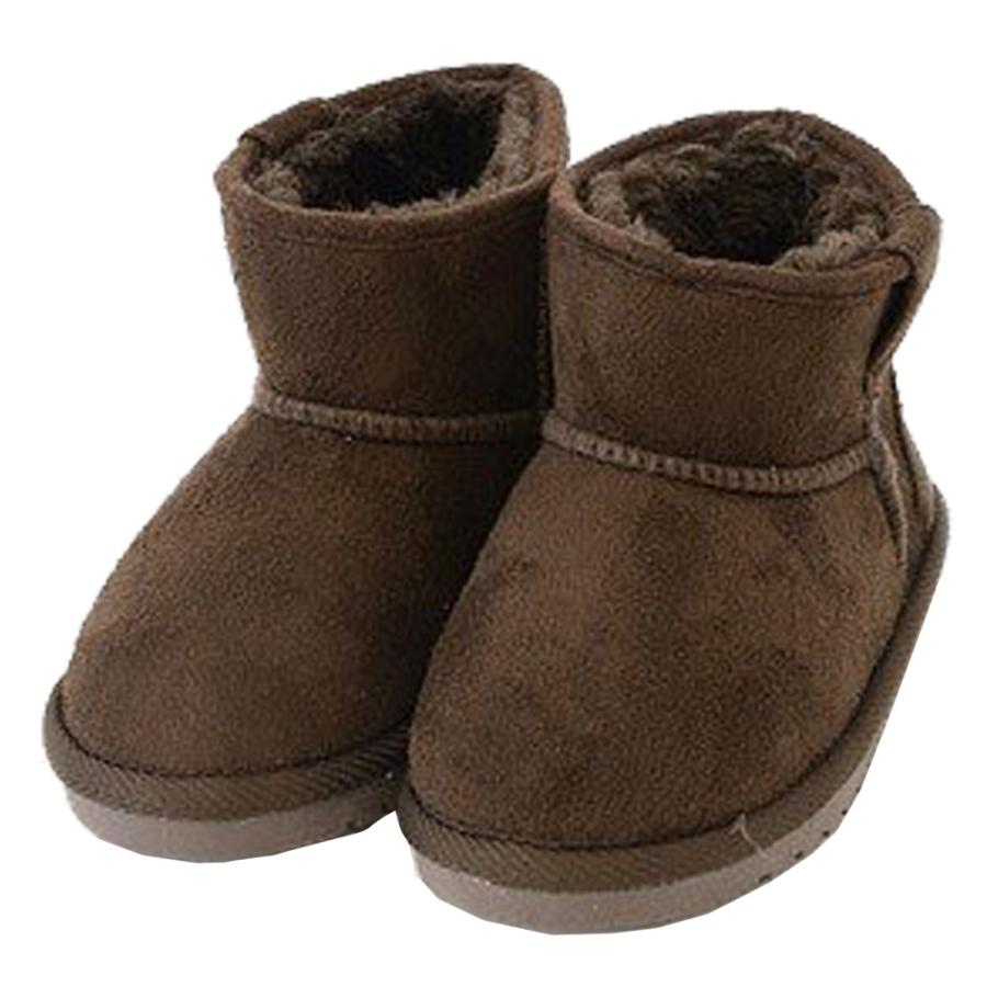 SALE ブーツ キッズ 女 男 アンパサンド ボア ショートブーツ ベビー  