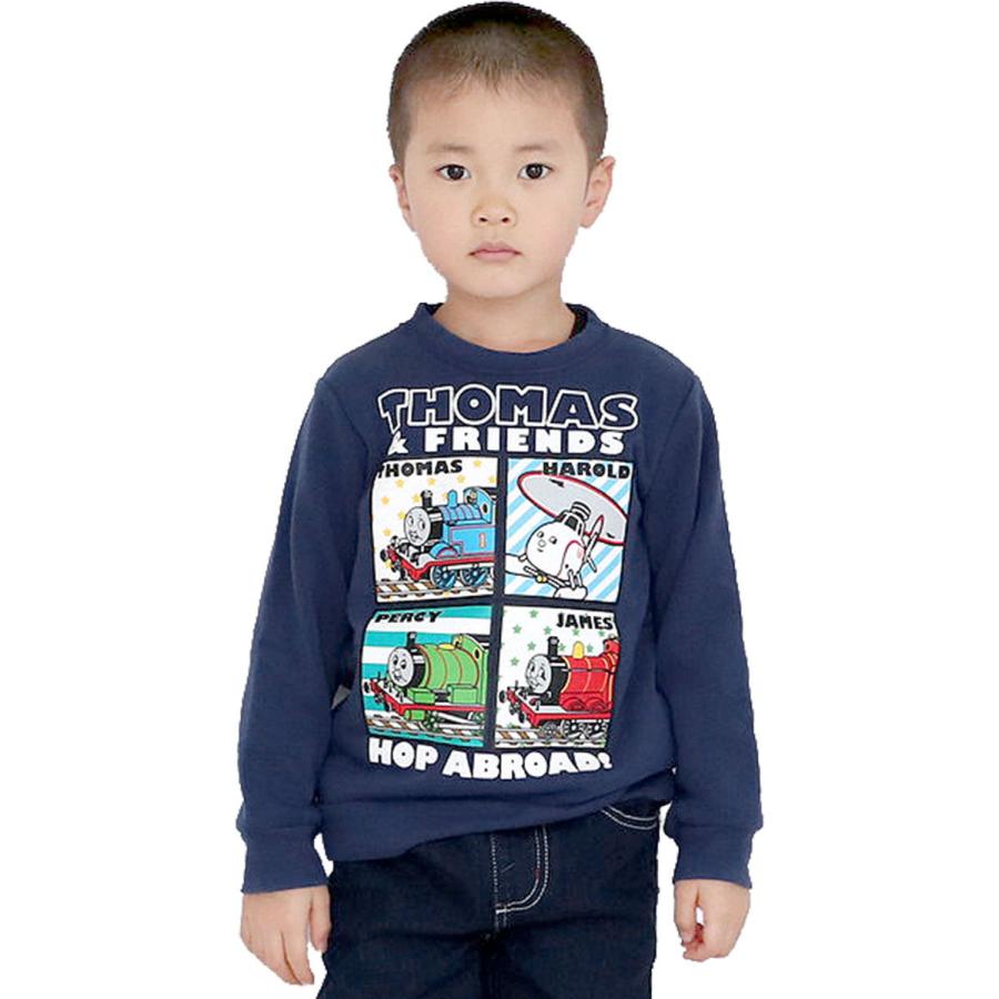 トレーナー キッズ 子供服 ベビー服 男の子 トップス 長袖 スヌーピー トーマス 裏起毛 保育園 90cm 95cm 100cm 110cm 1cm 130cm 小学校 春 秋 冬 N044 6011 Manhattan Store 通販 Yahoo ショッピング