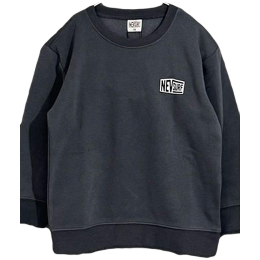 トレーナー 裏起毛 キッズ NEVSURF ネブサーフ BIG ジュニア 男の子