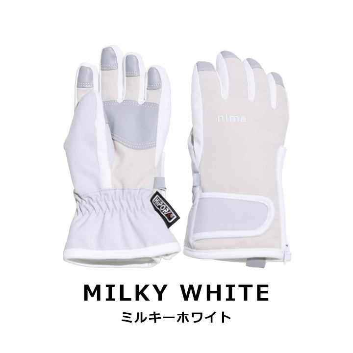 NIMA スキーグローブ キッズ ニーマ 手袋 五本指 男の子 女の子 耐水圧
