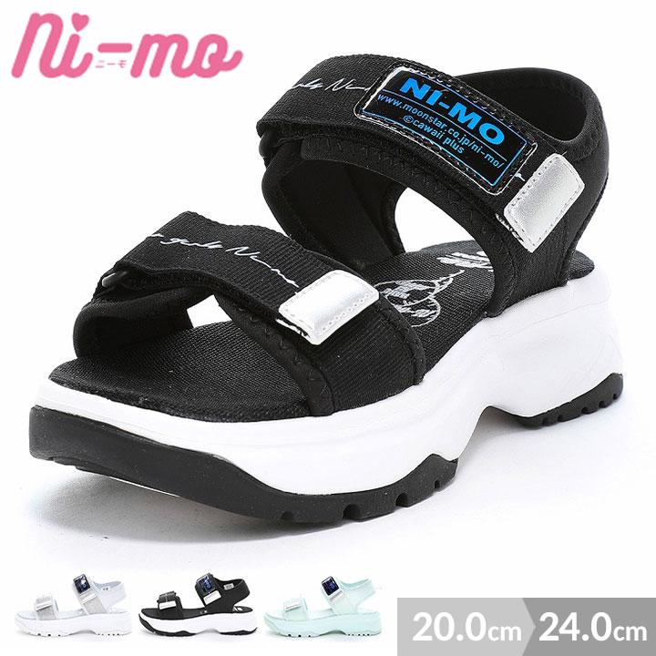 Ni-mo ニーモ サンダル キッズ ジュニア 女の子 厚底 スニーカー