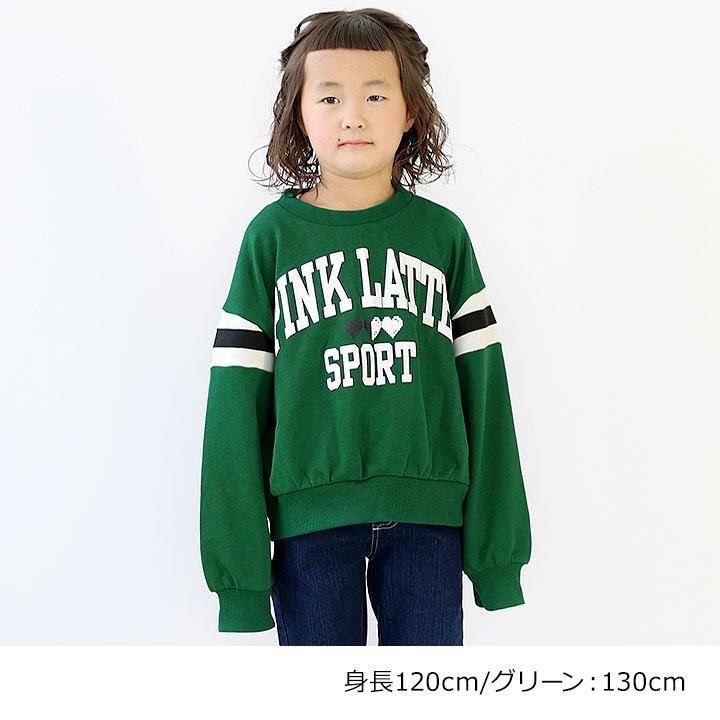 PINK-latte（ピンクラテ） トレーナー キッズ ピンクラテスポーツ