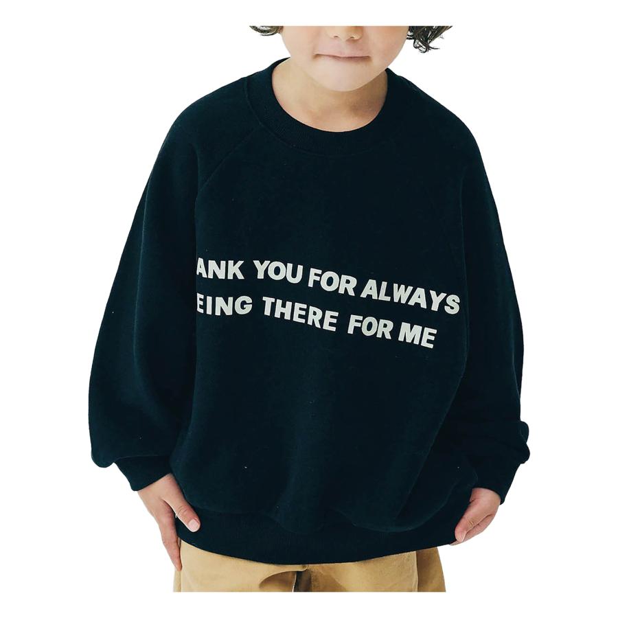 トレーナー キッズ  p.premier ピードットプルミエ ジュニア 男の子 女の子 110 120 130 140 メッセージ ブラック ブラウン グリーン オフホワイト 子供服 ロゴ | p.premier | 11