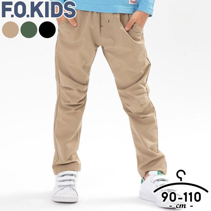 子供服 ブランド 男 パンツ エフオーキッズ 男の子 ベビー ボトムス トラックパンツ 10分丈 ロングパンツ 90cm 100cm 110cm ベージュ ブラック カーキ 子供 R Manhattan Store 通販 Yahoo ショッピング