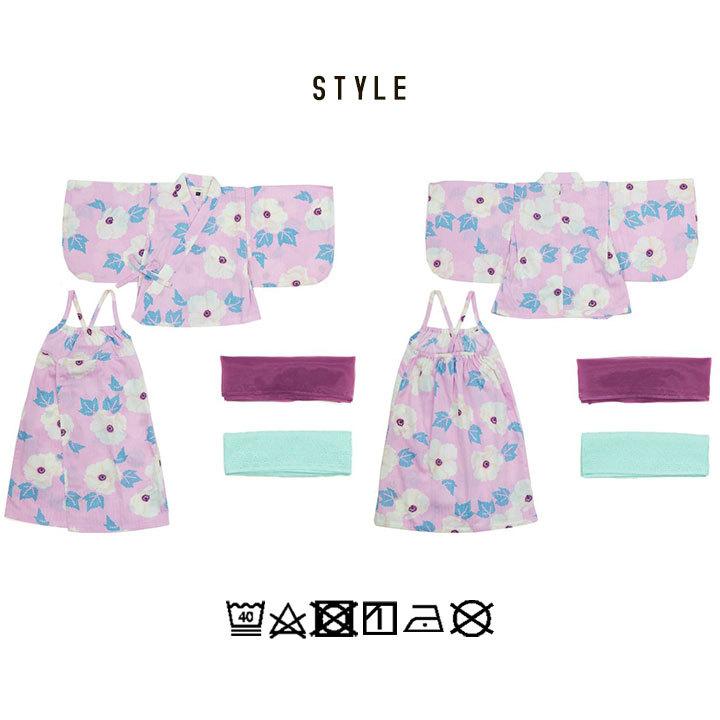 浴衣 子供 セパレート 女 セラフ 女の子 80cm 90cm 95cm 100cm 110cm 1cm 130cm 140cm 3点セット 子供服 子供 キッズ ベビー ジュニア 夏 祭り 花火 S Manhattan Store 通販 Yahoo ショッピング