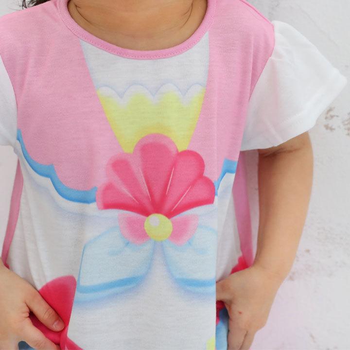 プリキュア 服 Tシャツ 半袖 ワンピース なりきり パジャマ 夏 100cm 110cm 1cm トロピカルージュプリキュア ワンピース Sg9462 Bandai バンダイ 女の子 Sg9462 Manhattan Store 通販 Yahoo ショッピング