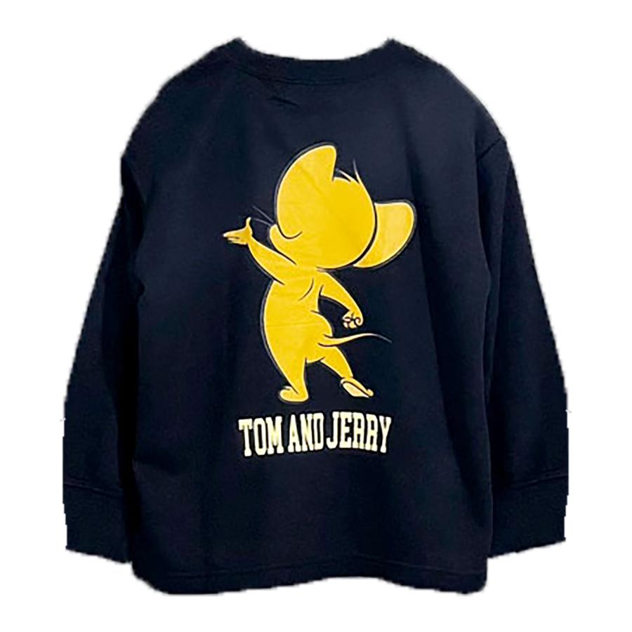 トレーナー キッズ 薄手 トムとジェリー 長袖 BIGシルエット 子供 服