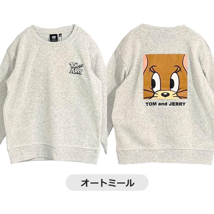 トレーナー 裏起毛 キッズ トムとジェリー 裏起毛トレーナー ジュニア