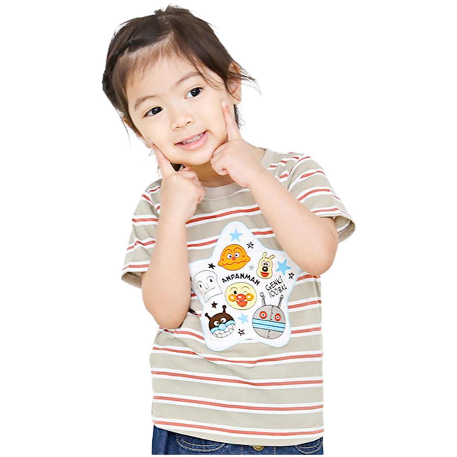 Tシャツ 半袖 キッズ アンパンマン 子供 男の子 女の子 ベビー
