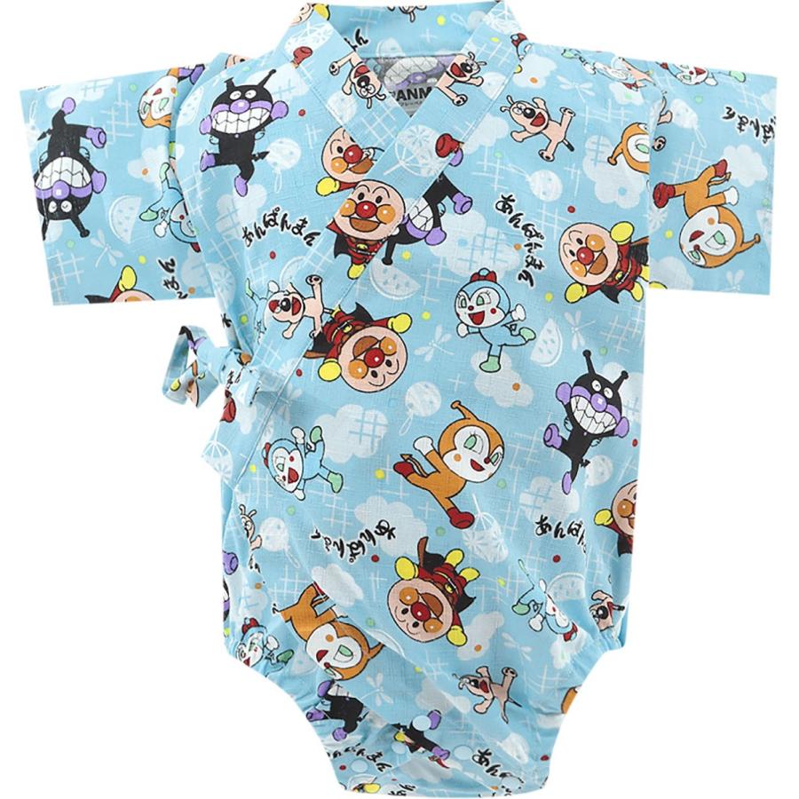 甚平 ベビー おしゃれ アンパンマン ロンパース 男 女 涼しい 綿100 夏 祭 浴衣 部屋着 パジャマ 寝巻き 肌着 ロンパース ピンク サックス Ta9841 Manhattan Store 通販 Yahoo ショッピング