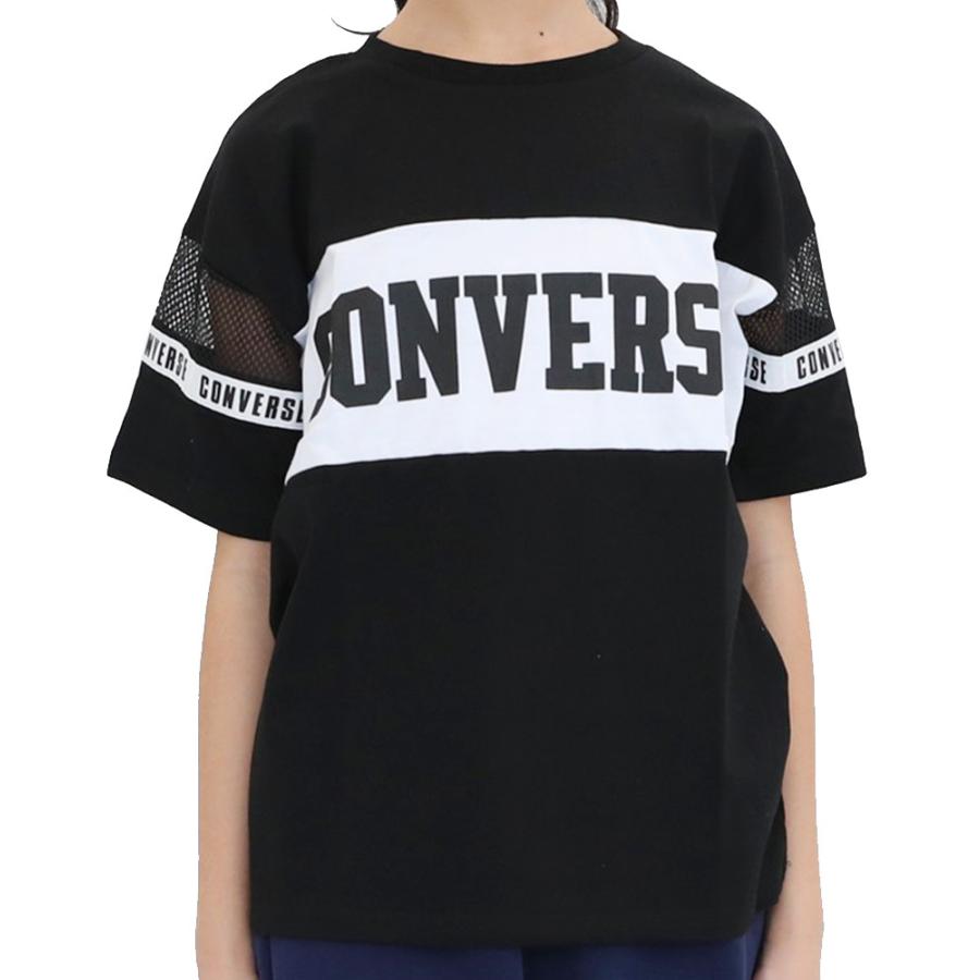 半袖tシャツ キッズ コンバース 半袖 Tシャツ 女の子 キッズ ジュニア 子供 130cm 140cm 150cm 160cm スポーツ ランニング トレーニング カジュアル V2308 Manhattan Store 通販 Yahoo ショッピング