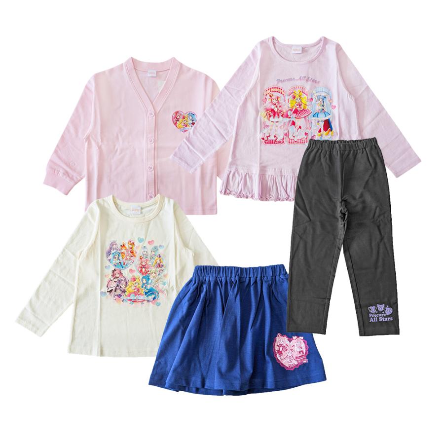 福袋 2026 プリキュア 女の子 5点セット 2026年 110 120 130 春秋冬