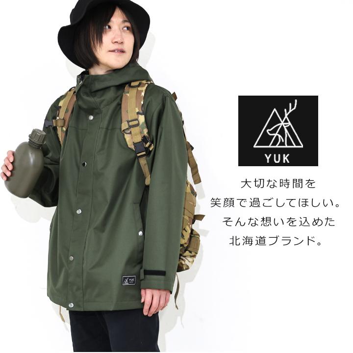 yuk（ユック） マウンテンパーカー 超撥水 メンズ レディース M L LL