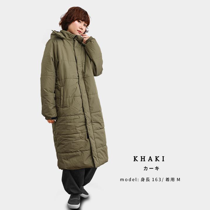 yuk（ユック） ベンチコート メンズ 中綿ベンチコート ロングコート