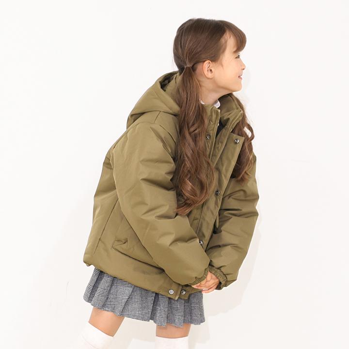 yuk（ユック） ジャケット キッズ 中綿 男の子 女の子 ジュニア パ