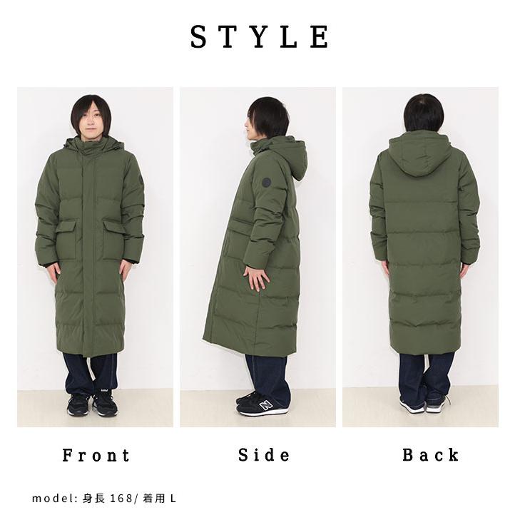 ユック ダウンコート ダウンジャケット メンズ レディース ベンチコート ロングコート アウター 秋冬 おしゃれ YUK 大人用 スポーツ観戦 アウトドア 防寒 ブラック ベージュ カーキ M L LL yuk（ユック） ダウンジャケット メンズ 防寒 ダウンコート レディース