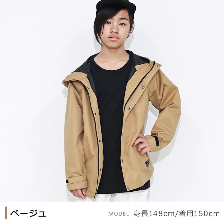 値下げ‼️美品　メゾンドドルチェ マウンテンパーカー キッズ　120-130 yuk（ユック） マウンテンパーカー 超撥水 キッズ ジュニア 男子 女子