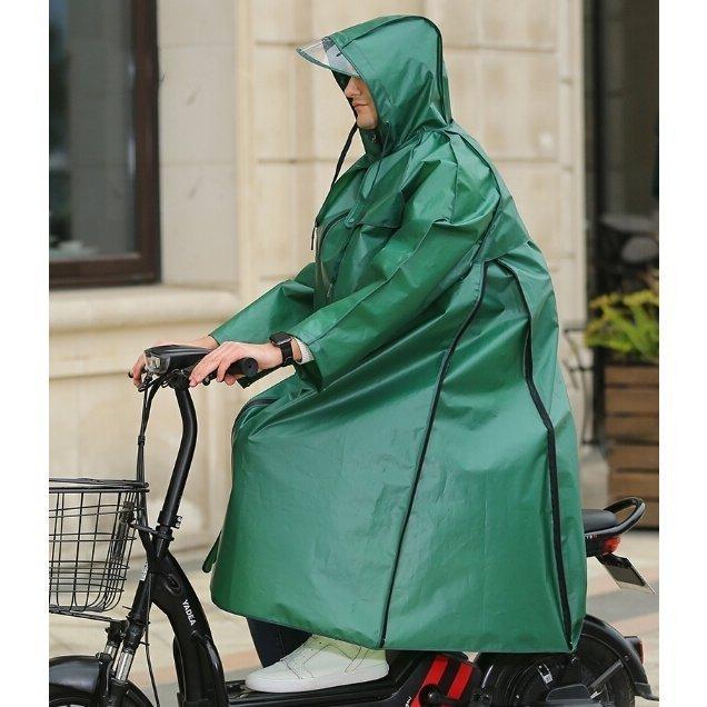 年中無休 レイングッズ 雨具 レインコート 自転車 長いポンチョ レインポンチョ 男女 自転車レインコートレインポンチョ長いポンチョバイク男女兼用 レインコート厚手生地サイクルレインコート通勤防水 Www Threeriversofs Com