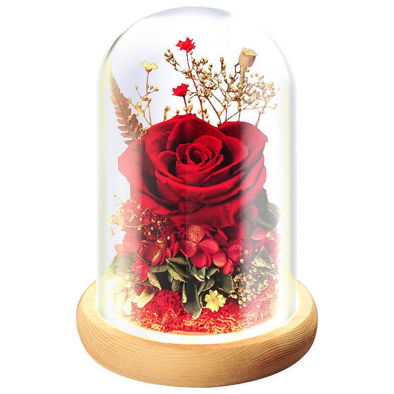 プリザーブドフラワー 枯れない花 ガラスドーム 薔薇 ドライ プリザーブドフラワー 枯れない花 ガラスドーム 薔薇 ドライ