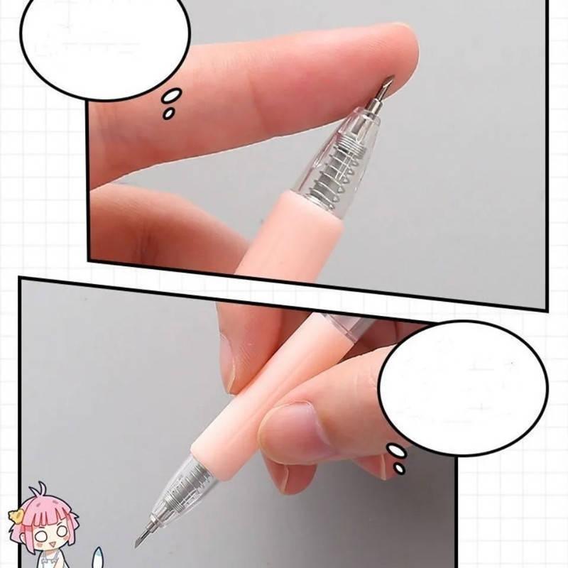 カッター 小型 ペン かわいい カッターナイフ 文房具 雑貨 文具 おしゃれ カラフル シンプル 2本セット 手帳 ハンドメイド 簡単 送料無料 Lll2547 エムエスワイ 通販 Yahoo ショッピング