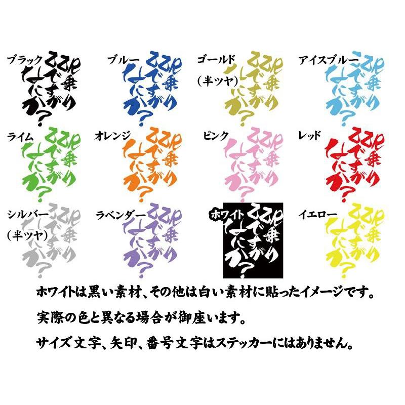 カラフル　ステッカー バイク ステッカー ZZR乗りですがなにか？(カワサキ KAWASAKI)(2