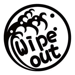 カッティング ステッカー 波デザイン Wipeout サーフィン 2枚1セット 車 バイク ヘルメット サーフ 海 かっこいい デカール Nami 1 3 カッティングステッカー M Sworks 通販 Yahoo ショッピング