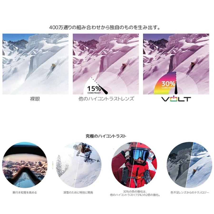 送料無料 bolle (ボレー) ゴーグル 24-25モデル  NEVADA SMALL BG395010 ネバダスモール／ブラックマット／ボルトピンクの画像