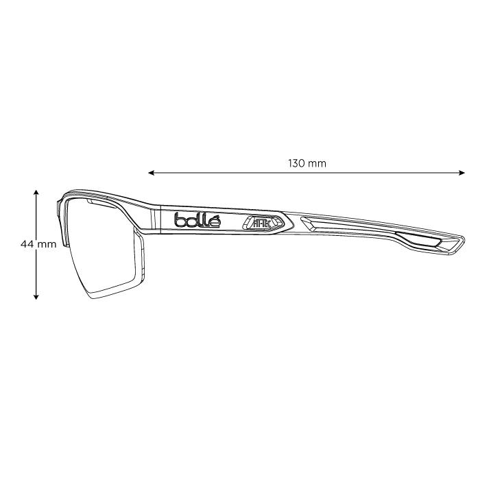 bolle (ボレー) サングラス VICTUS PRO BS058009　25-26モデル　ヴィクタスプロ／ブラックマット／ファントムクリアラバ_2