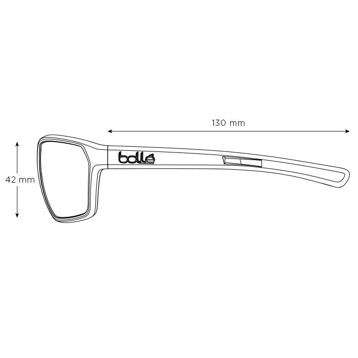 bolle (ボレー) サングラス TERRUS　BS045006　26-27モデル　テラス/ブラックマット/ボルトプラスガンポラライズド　ハイコントラスト+偏光レンズ_3