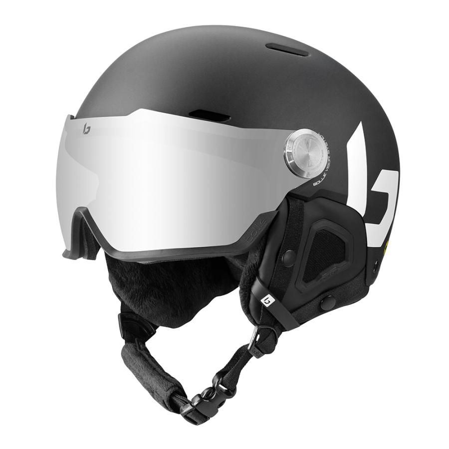 貨物輸送無料 bolle (ヴォレー) 安全帽 23-24ひな型 MIGHT VISOR つや消し黒いこと マイトバイザー ヴォレー bolle 32112-32113