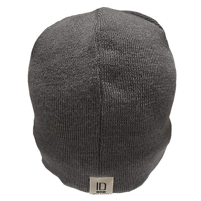 ID one (アイディーワン) ビーニー グレー/シルバー 日本製 Beanie
