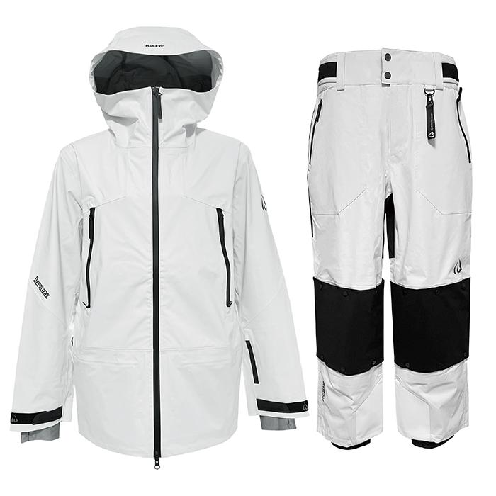 ID one SKIWEAR MOGUL3L Set ホワイト / 25-26 : MSヤフーショップ