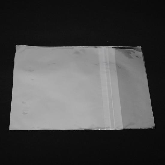 OPP袋(透明)静防テープ付 厚口0.04(40ミクロン)146×151mm 12cmCD中間