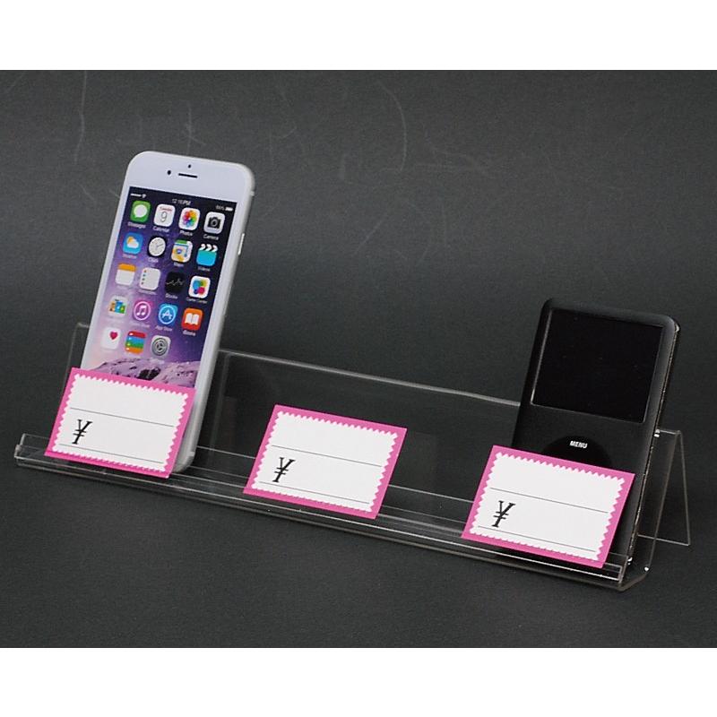 アクリル スタンド(スマホ,iPod)プライス差し付 細長 5個入（ACM-03PZ