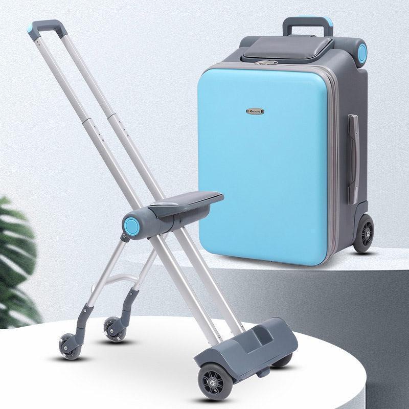 【クーポン】 スーツケース 軽量 子供乗れる機内持ち込み 二泊三日 キャリーケース かわいい 人気 観光 出張 ビジネス 卒業旅行 修学旅行 旅行かばん 【L1977936265】(11030円)