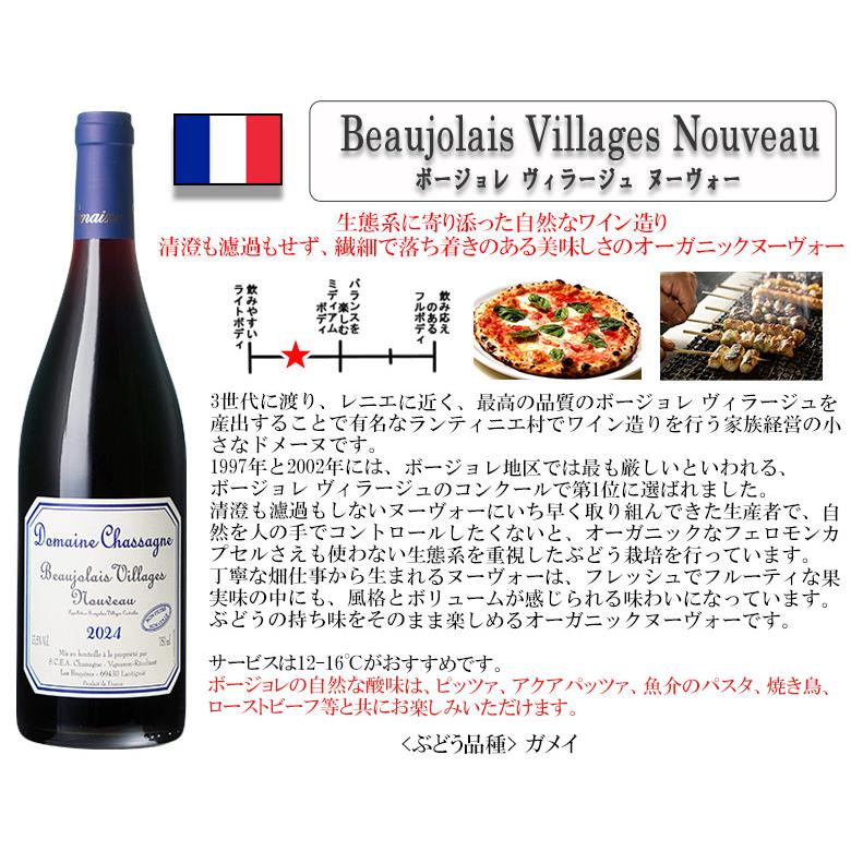 入荷しました】 ドメーヌ・シャサーニュ ボジョレー・ヴィラージュ