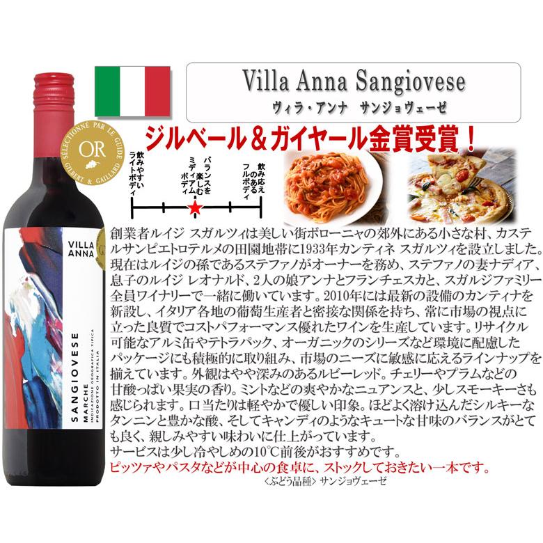 ワイン ワインセット ソムリエ厳選 安旨イタリアワイン6本 赤3本白3本