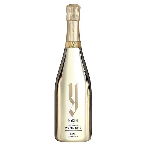 Y by YOSHIKI × CHAMPAGNE POMMERY Brut [NV] ワイ・バイ・ヨシキ