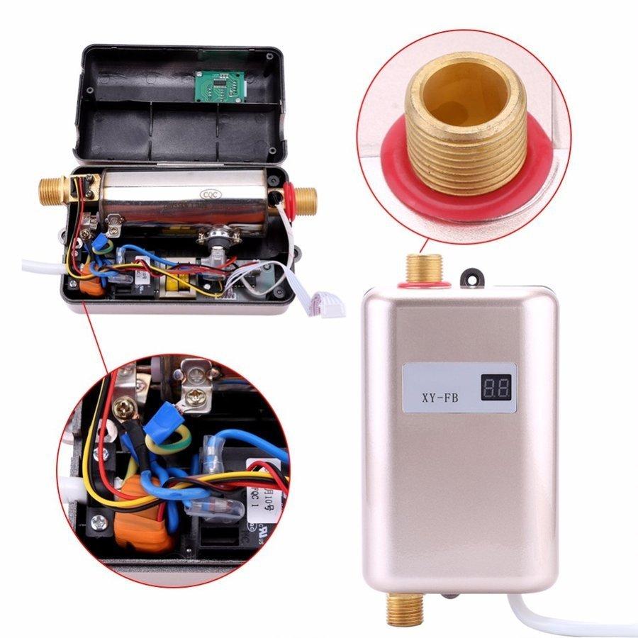 電気給湯器 小型 壁掛け式電気給湯器 瞬間式温水器 タンクレス|mtb|03
