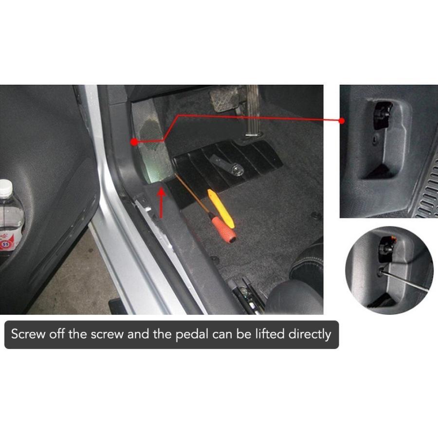 車ガスブレーキ ペダルフォルクスワーゲン ペダルカー VWゴルフ5 6 MK5 MK6ジェッタMK5シロッコCCティグ auto