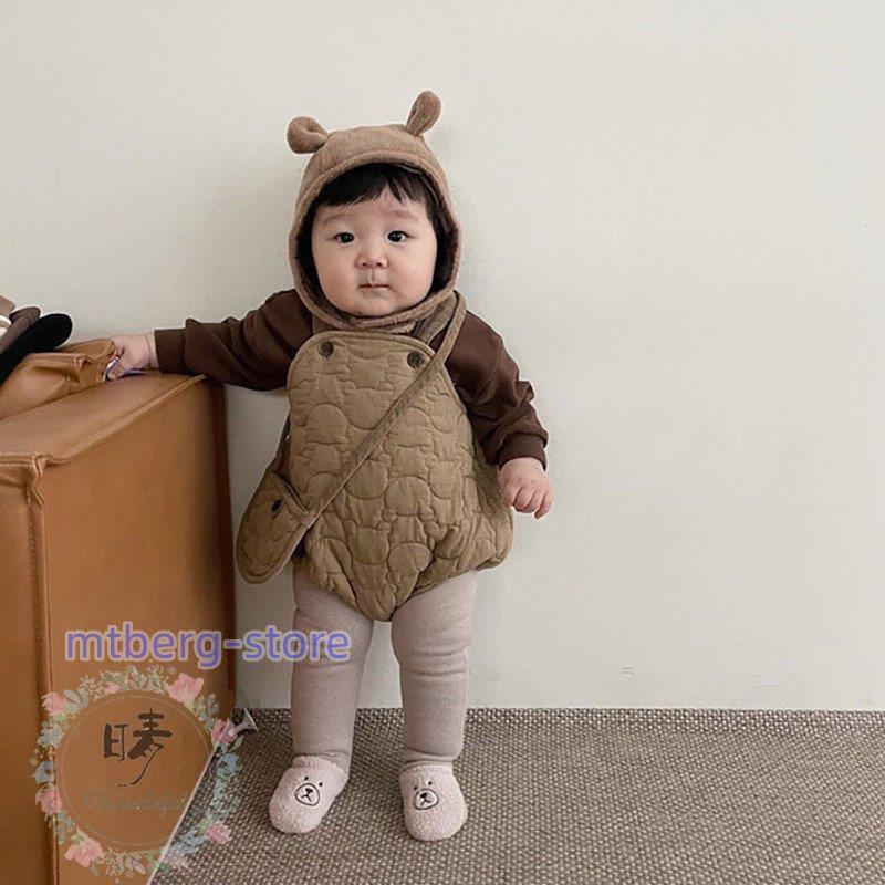 ベビー服 可愛い ロンパース 赤ちゃん 男の子 女の子 子供服 2点セット 長袖 カバーオール キルティング 綿 コットン サロペット 新生児 冬服 出産祝い ギフト Hrrm Mtbergストア 通販 Yahoo ショッピング