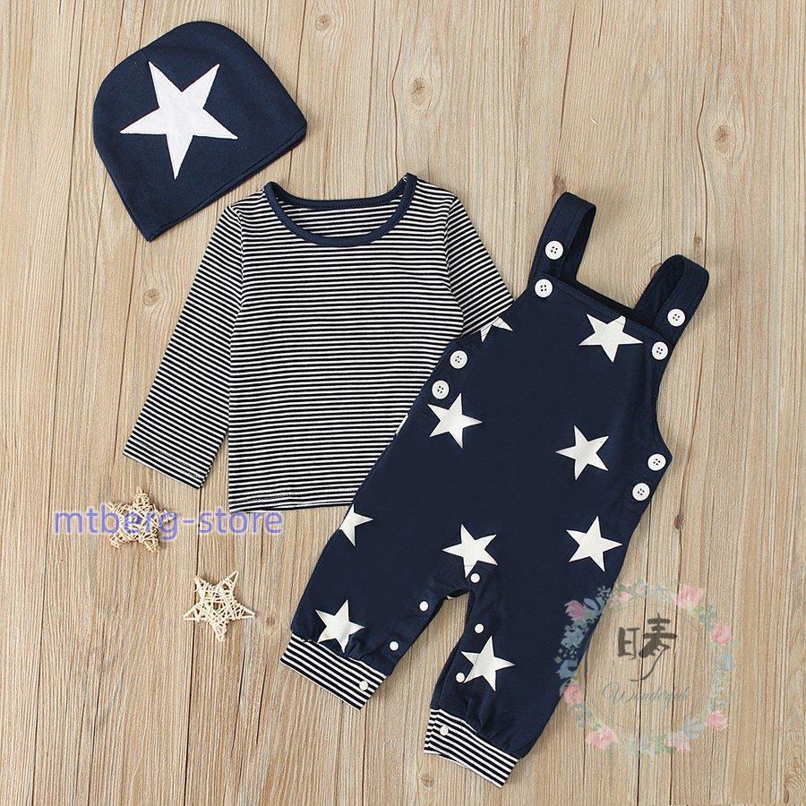 ベビー服 男の子 子供服 ロンパース 可愛い サロペット 春秋 長袖 カバーオール つなぎ 赤ちゃん Ins風 星柄 部屋着 お出掛け服 通園通学 保育園 Hrrm Mtbergストア 通販 Yahoo ショッピング