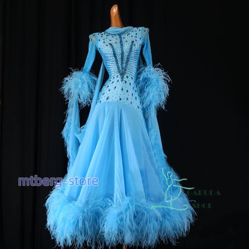 ブランド レディース社交ダンス衣装　競技ドレス　ワルツドレス高級品　発表会用演出服パーティードレスワンピース　セミオーダー可 【2075422230】(74303円)