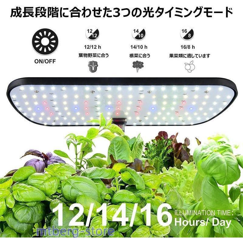 新品　水耕栽培キット 野菜栽培セット 室内用 植物育成LEDライト付き Amazon.co.jp: iDOO 水耕栽培キット 水耕栽培 セット 室内 植物
