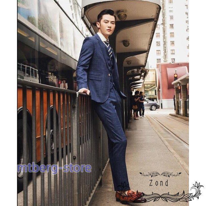 新作 3点セット ジャケット パンツ ベスト スリーピース ビジネススーツ 流行 上品 スーツ メンズ 花婿の介添え スリム 舞台 司会 冠婚葬祭 通勤 紳士 フォーマル 3ピーススーツ サイズ Xl33 Michiganestateplanning Com